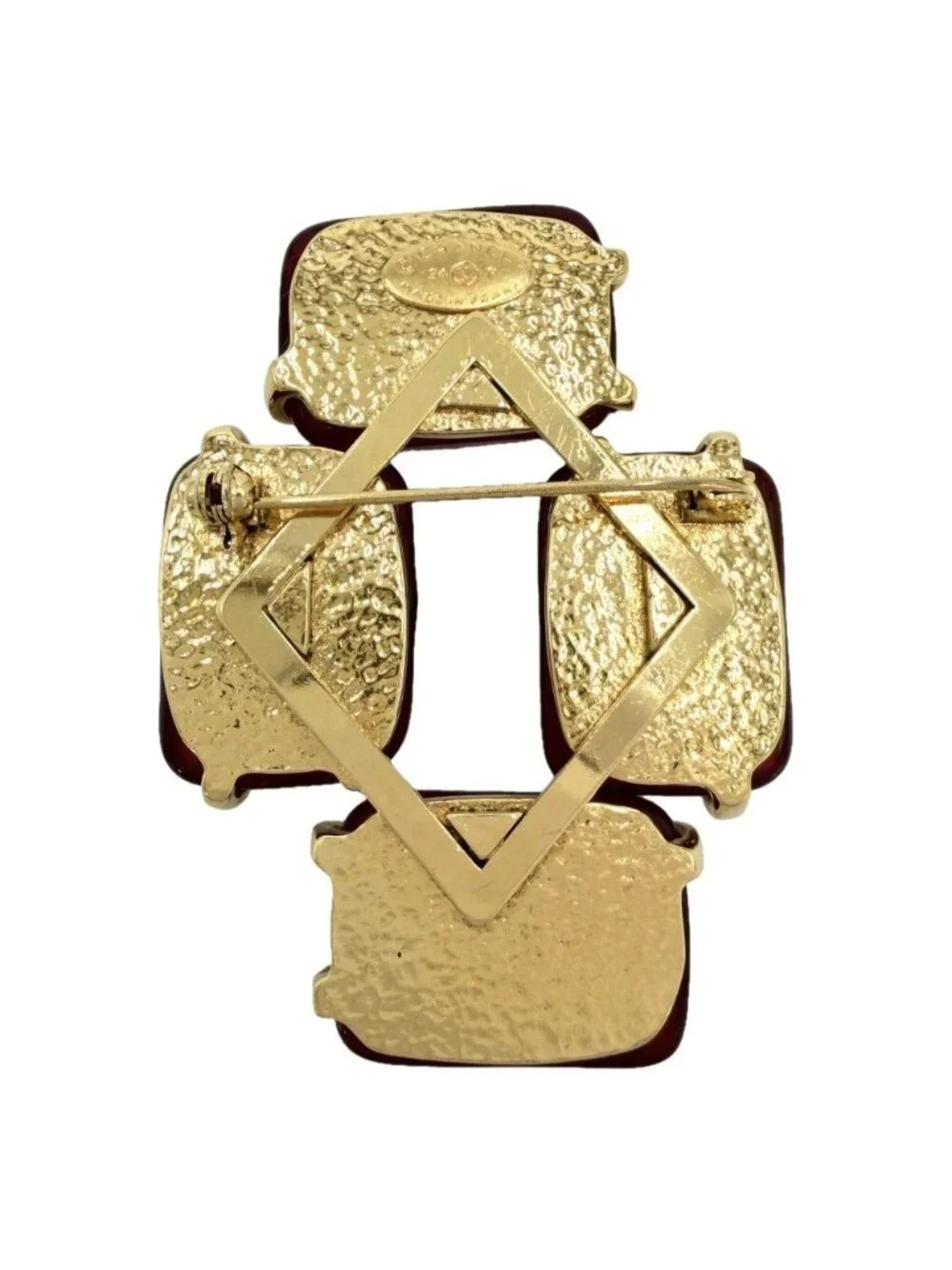 CHANEL name brooch
